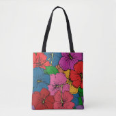 Hibiscus Flowers #5 Tote Bag (Voorkant)