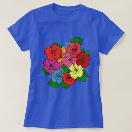 Hibiscus Flowers #6 T-shirt (Design voorkant)