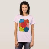 Hibiscus Flowers #7 T-shirt (Voorkant volledig)