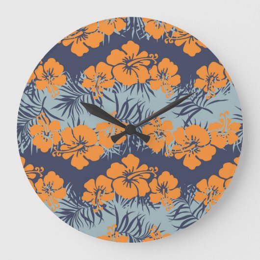 Hibiscus Flowers: bloembehang Grote Klok (Voorkant)