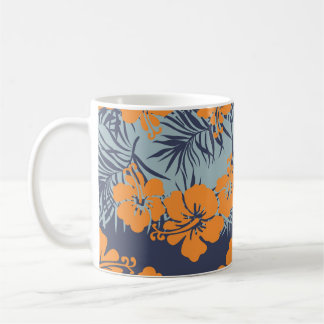 Hibiscus Flowers:  bloembehang Koffiemok