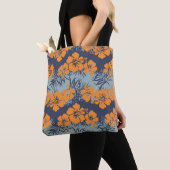 Hibiscus Flowers: bloembehang Tote Bag (Dichtbij)