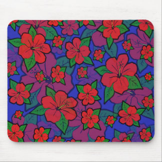 Hibiscus Flowers Blue Muismat