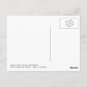 Hibiscus Flowers Briefkaart (Achterkant)