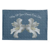 Hibiscus Flowers Dreams komen uit waar Inspirerend Kussensloop (Achterkant)