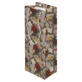  Hibiscus Flowers Floral Red Pink Yellow Wijn Cadeautas