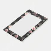 Hibiscus Flowers Gepersonaliseerd Post-it® Notes (Schuin)