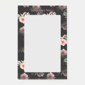 Hibiscus Flowers Gepersonaliseerd Post-it® Notes (Voorkant)