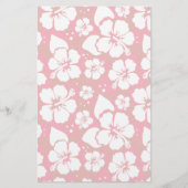 Hibiscus Flowers Pattern Briefpapier (Voorkant)