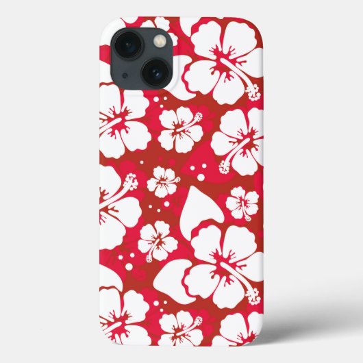 Hibiscus Flowers Pattern Case-Mate iPhone Case (Achterkant)