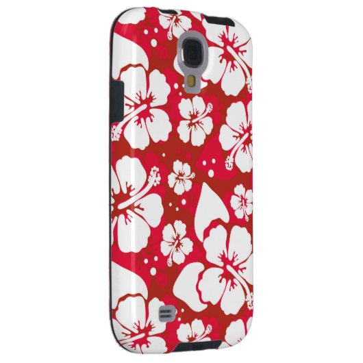 Hibiscus Flowers Pattern Case-Mate Samsung Galaxy Hoesje (Back/Rechts)