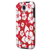 Hibiscus Flowers Pattern Case-Mate Samsung Galaxy Hoesje (Achterkant Links)