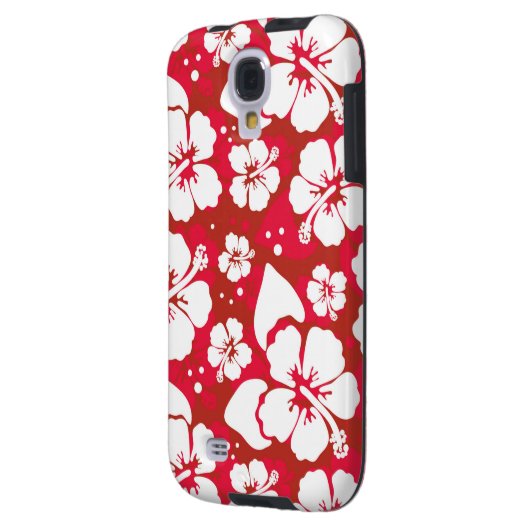 Hibiscus Flowers Pattern Case-Mate Samsung Galaxy Hoesje (Achterkant Links)