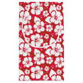 Hibiscus Flowers Pattern Klein Cadeauzakje (Achterkant)