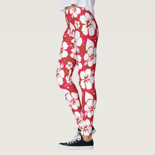 Hibiscus Flowers Pattern Leggings (Links)