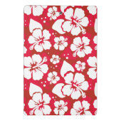 Hibiscus Flowers Pattern Mini Klembord (Achterkant)