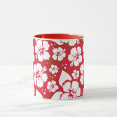 Hibiscus Flowers Pattern Mok (Midden)