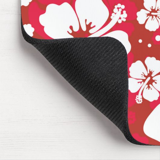 Hibiscus Flowers Pattern Muismat (Hoek)