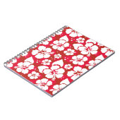 Hibiscus Flowers Pattern Notitieboek (Linkerzijde)