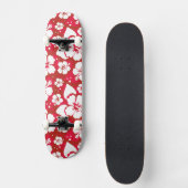 Hibiscus Flowers Pattern Persoonlijk Skateboard (Voorkant)