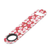 Hibiscus Flowers Pattern Speed Flessenopener (Voorkant Gekanteld)