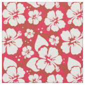 Hibiscus Flowers Pattern Stof (Close Up)