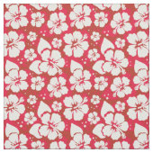 Hibiscus Flowers Pattern Stof (Swatch)