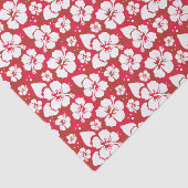 Hibiscus Flowers Pattern Tissuepapier (Detail)