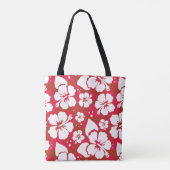Hibiscus Flowers Pattern Tote Bag (Achterkant)