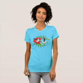 Hibiscus Flowers T-shirt (Voorkant volledig)