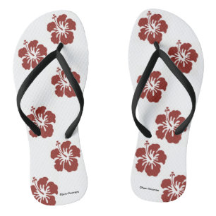 Hibiscus Flowers Teenslippers