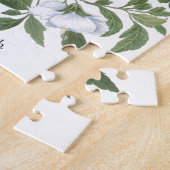  Hibiscus Flowers van Basilius Besler Legpuzzel (Zijkant)