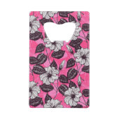 Hibiscus garden 2 creditkaart flessenopener (Achterkant)