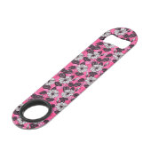 Hibiscus garden 2 speed flessenopener (Voorkant Gekanteld)