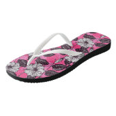 Hibiscus garden 2 teenslippers (Schuin)
