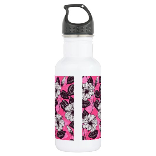 Hibiscus garden 2 waterfles  (Achterkant)