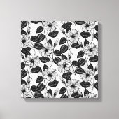 Hibiscus garden canvas afdruk (Voorkant)