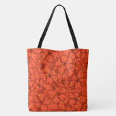 Hibiscus Garden Hawaiian  Floral Beach Bag Tote Bag (Achterkant)