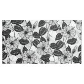 Hibiscus garden kussensloop (Voorkant-Links)