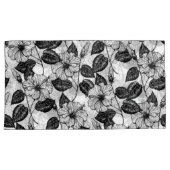 Hibiscus garden kussensloop (Voorkant-Rechts)