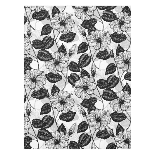 Hibiscus garden tafelkleed (Voorkant)