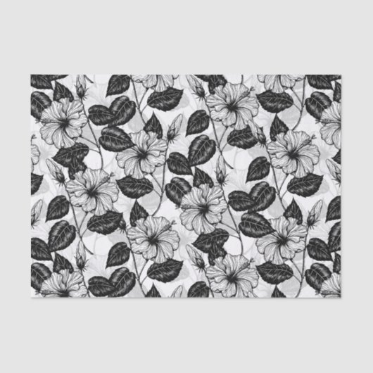 Hibiscus garden tissuepapier (Voorkant)