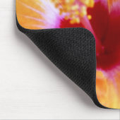 Hibiscus, geel-Oranje Muismat (Hoek)