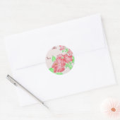 Hibiscus Gift Label Stickers (Envelop)