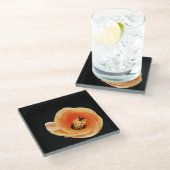 Hibiscus Glazen Onderzetter (Schuin)