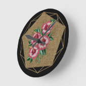 Hibiscus gold ronde klok (Hoek)