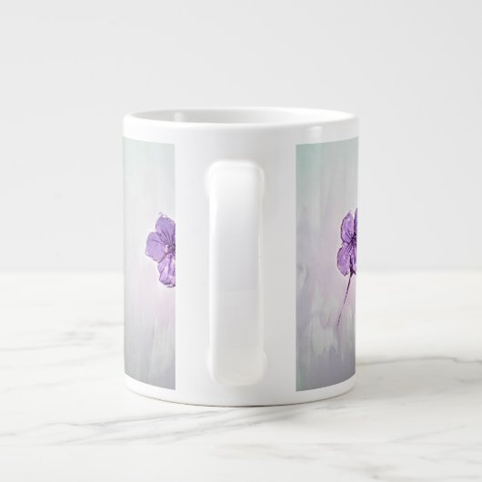 Hibiscus Grote Koffiekop (Achterkant)