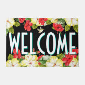 Hibiscus Hawaiian Tropical Welkom Deurmat (Voorkant)