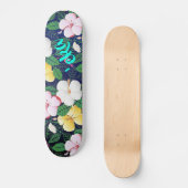 Hibiscus Hawaiian Tropische Floral | "Schaats eka Persoonlijk Skateboard (Voorkant)