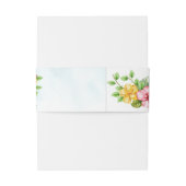 Hibiscus Hawaiian Tropische Floral Uitnodigingen Wikkel (Achterkant Voorbeeld)